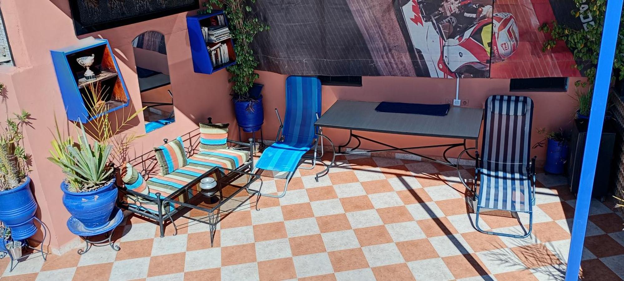 Ferienwohnung Dar Aziz Marrakesch Exterior foto