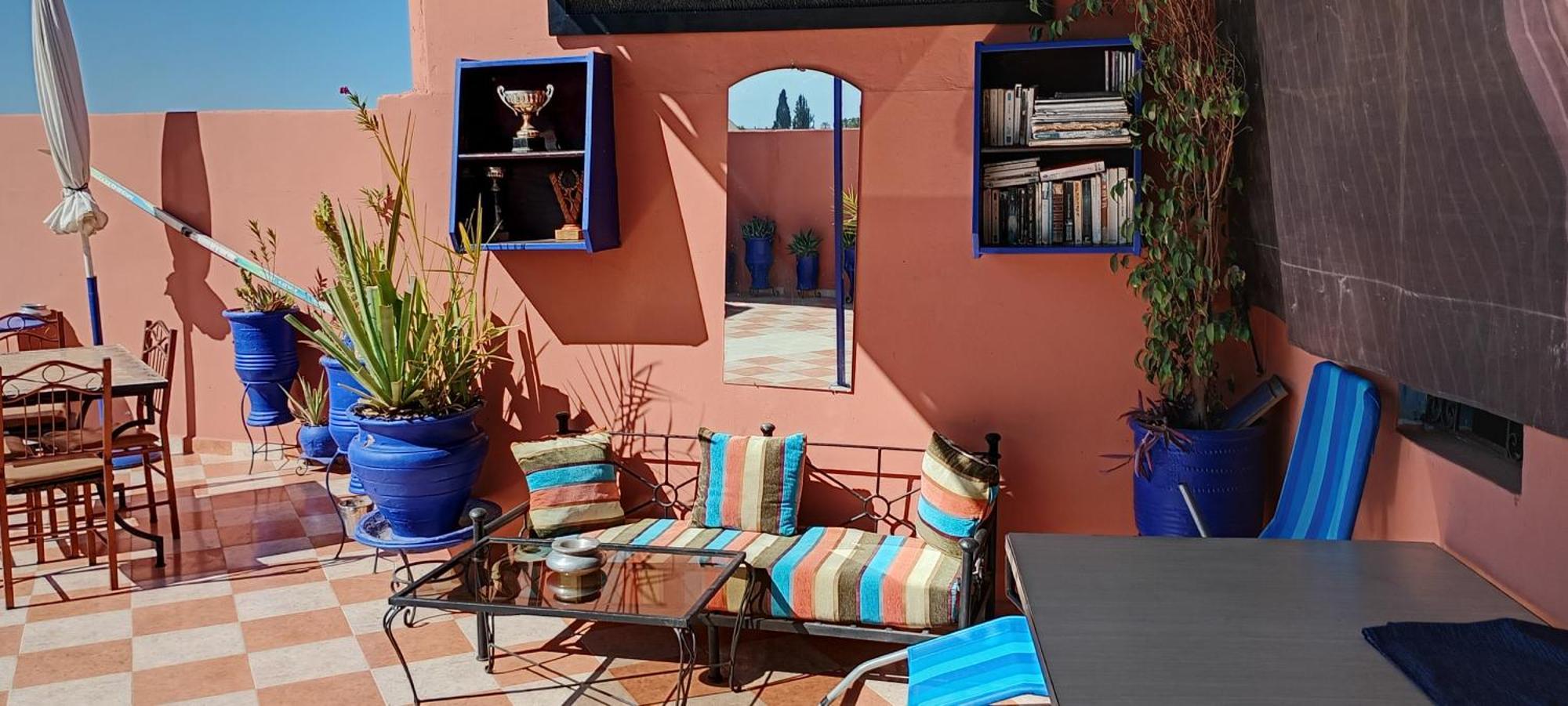 Ferienwohnung Dar Aziz Marrakesch Exterior foto